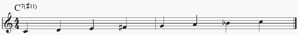 Mixolydian #11