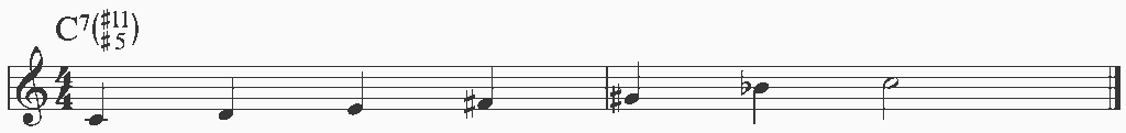 Whole Tone Scale